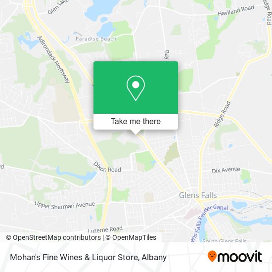 Mapa de Mohan's Fine Wines & Liquor Store
