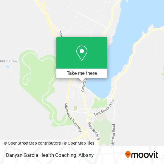 Danyan Garcia Health Coaching map