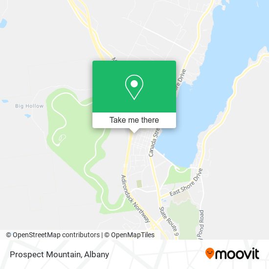 Mapa de Prospect Mountain