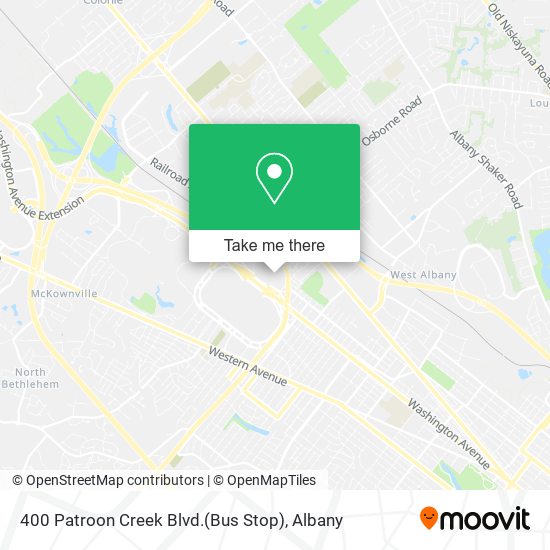 Mapa de 400 Patroon Creek Blvd.(Bus Stop)