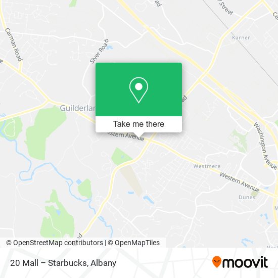 20 Mall – Starbucks map