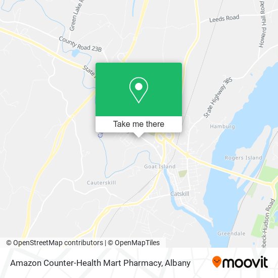 Mapa de Amazon Counter-Health Mart Pharmacy