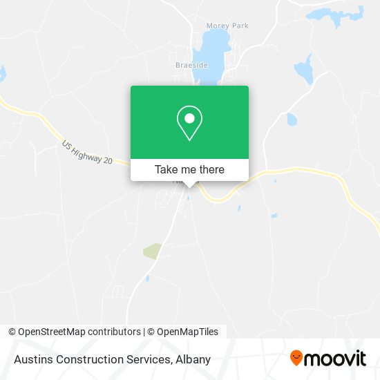 Austins Construction Services map
