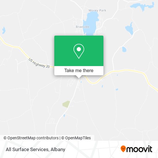 All Surface Services map