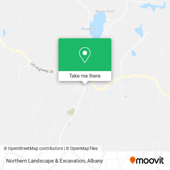 Northern Landscape & Excavation map