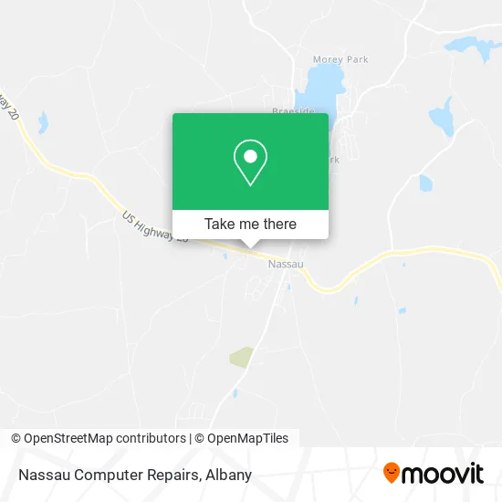 Nassau Computer Repairs map