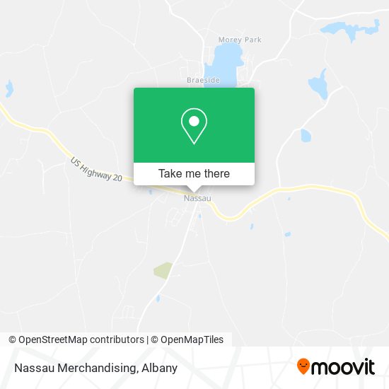 Nassau Merchandising map