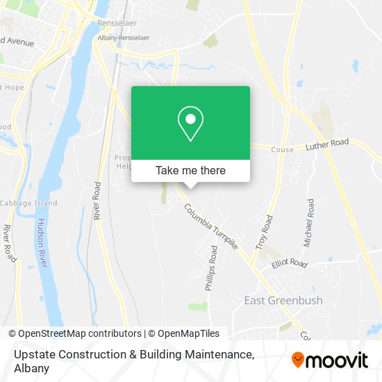 Upstate Construction & Building Maintenance map