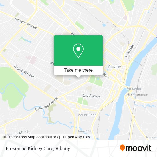 Fresenius Kidney Care map