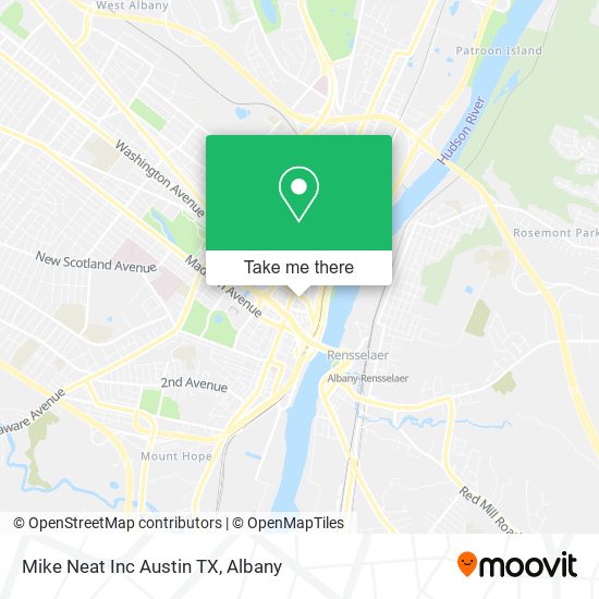 Mike Neat Inc Austin TX map