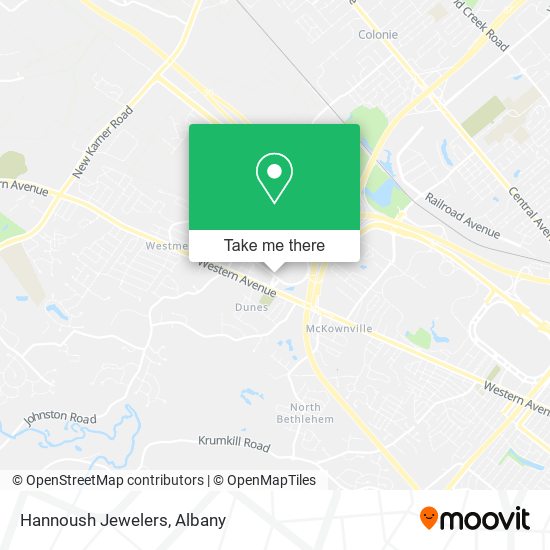 Mapa de Hannoush Jewelers