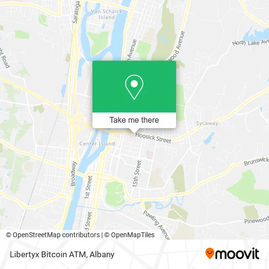 Mapa de Libertyx Bitcoin ATM
