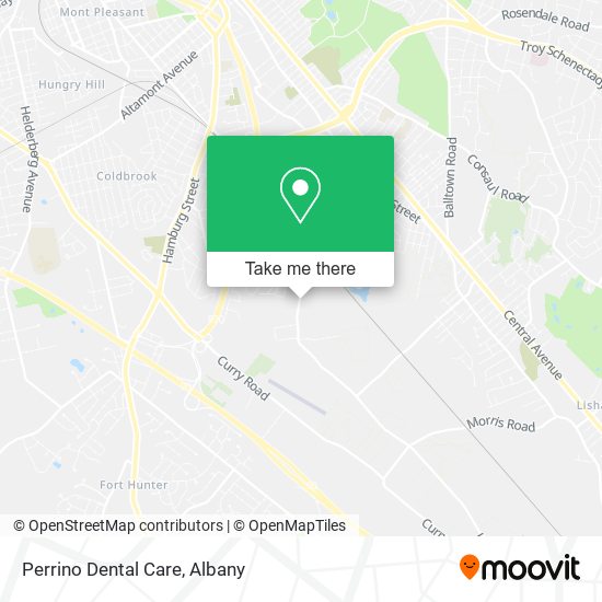 Perrino Dental Care map