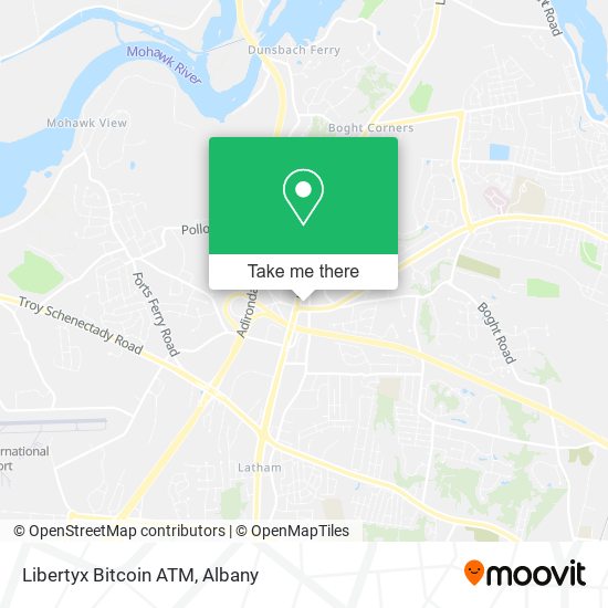 Mapa de Libertyx Bitcoin ATM