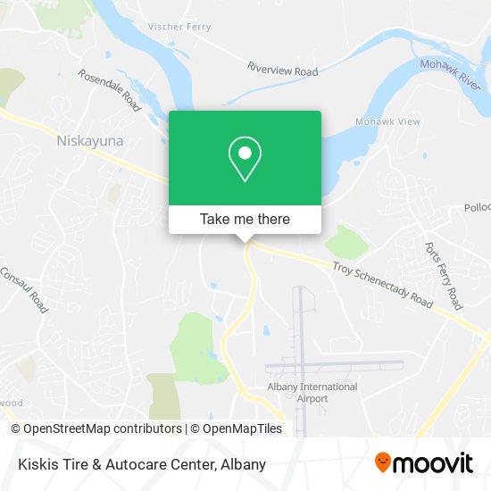 Kiskis Tire & Autocare Center map