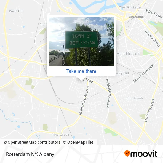 Rotterdam NY map