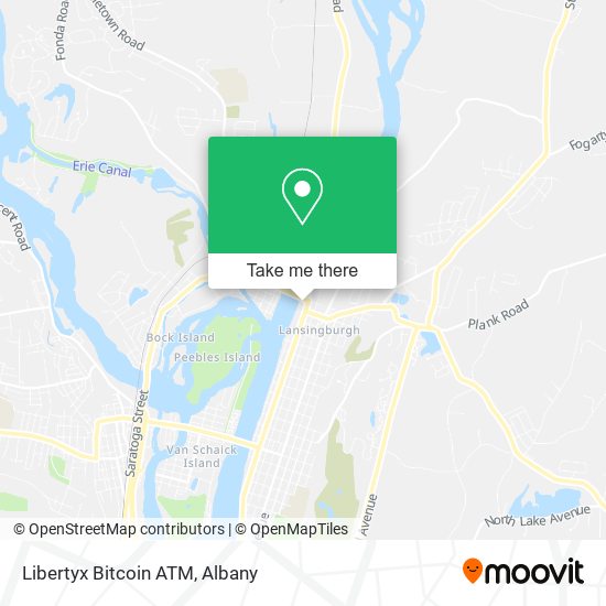 Mapa de Libertyx Bitcoin ATM