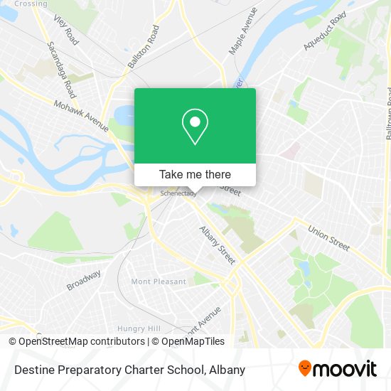 Mapa de Destine Preparatory Charter School