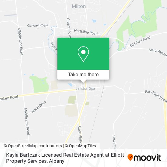 Kayla Bartczak Licensed Real Estate Agent at Elliott Property Services map