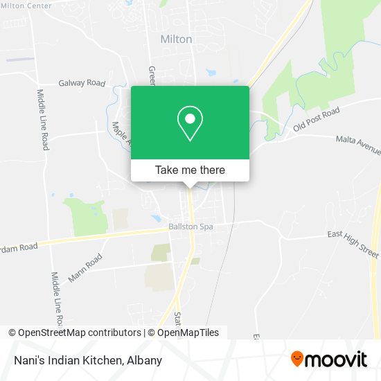 Nani's Indian Kitchen map