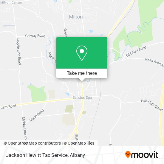 Mapa de Jackson Hewitt Tax Service