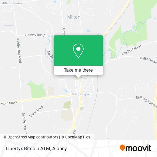 Mapa de Libertyx Bitcoin ATM