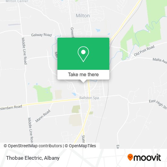 Thobae Electric map