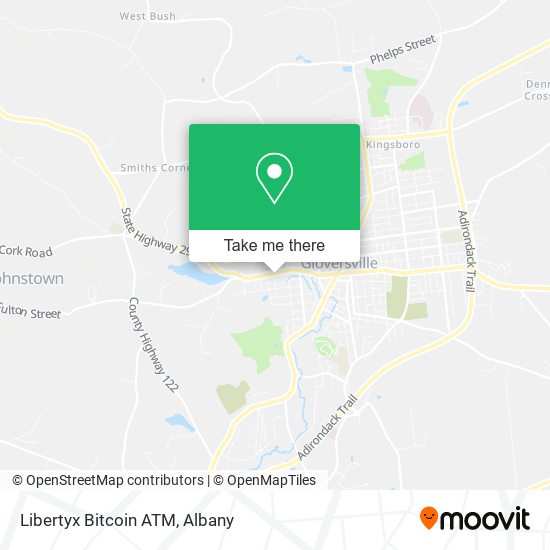 Libertyx Bitcoin ATM map