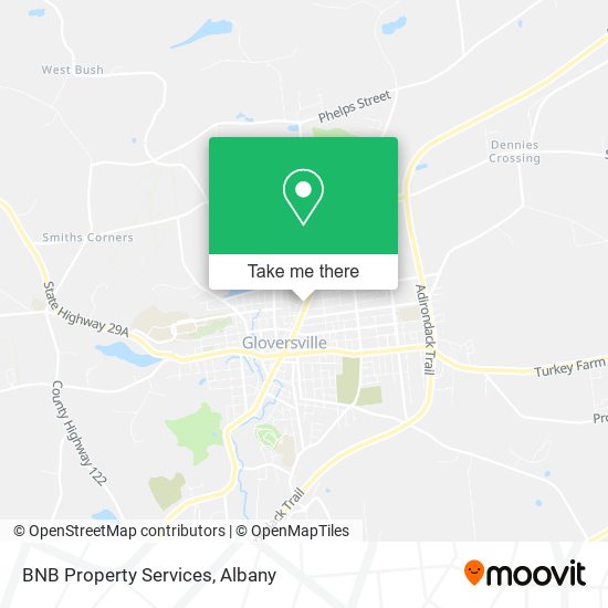 BNB Property Services map