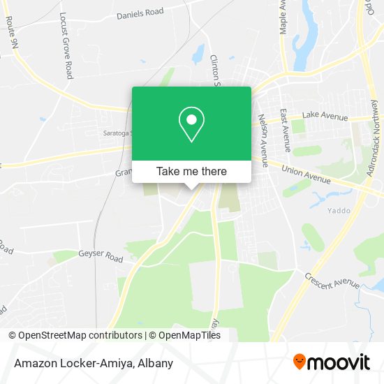 Mapa de Amazon Locker-Amiya