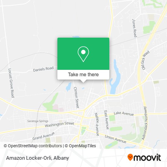 Mapa de Amazon Locker-Orli