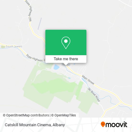 Catskill Mountain Cinema map