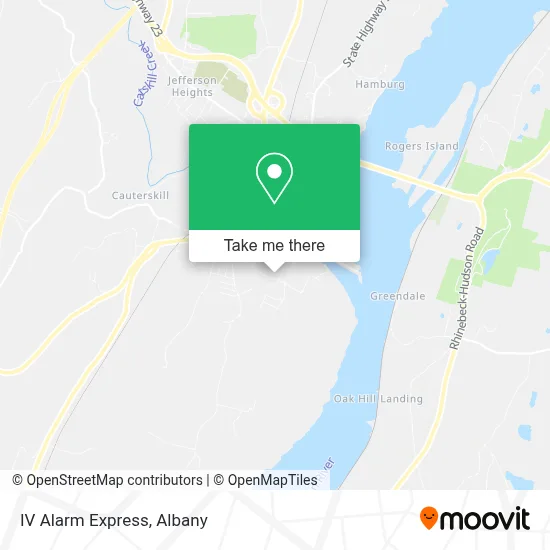 IV Alarm Express map