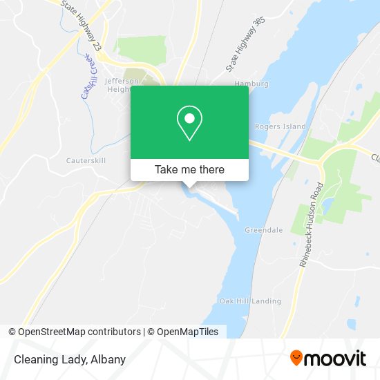 Cleaning Lady map