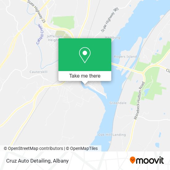 Mapa de Cruz Auto Detailing