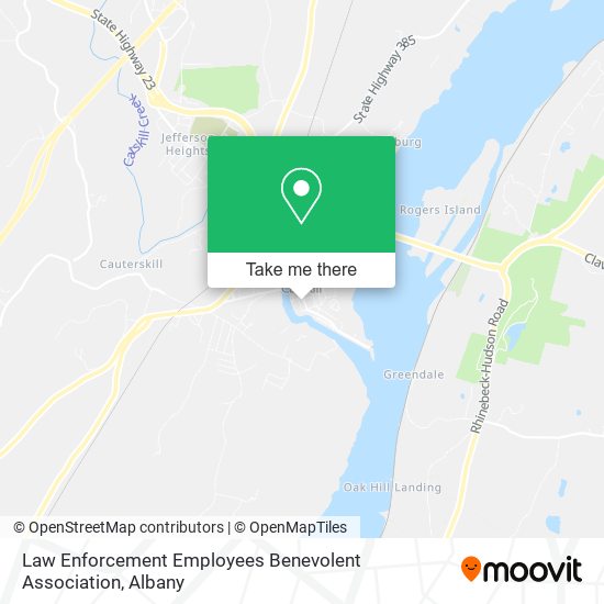 Law Enforcement Employees Benevolent Association map
