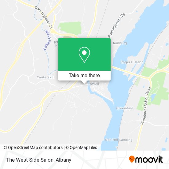 Mapa de The West Side Salon