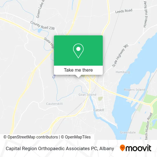 Capital Region Orthopaedic Associates PC map