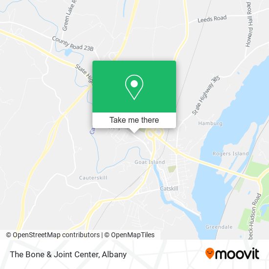 Mapa de The Bone & Joint Center