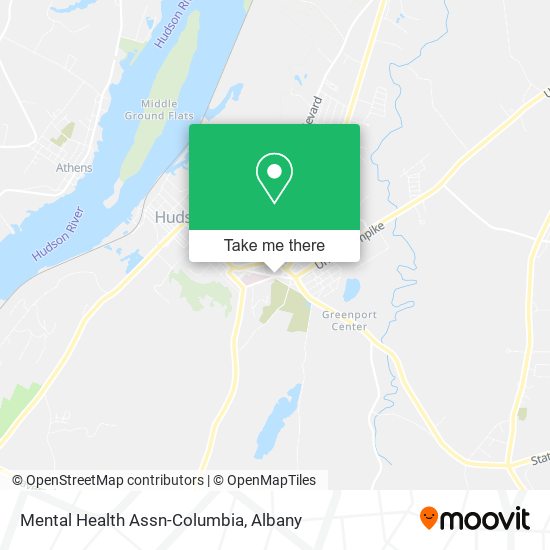 Mental Health Assn-Columbia map