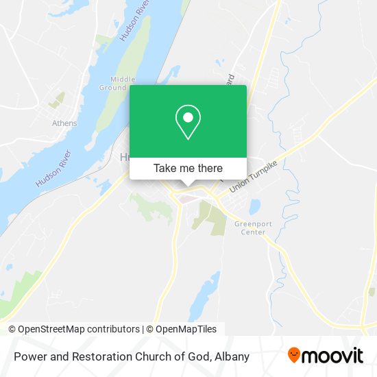 Power and Restoration Church of God map