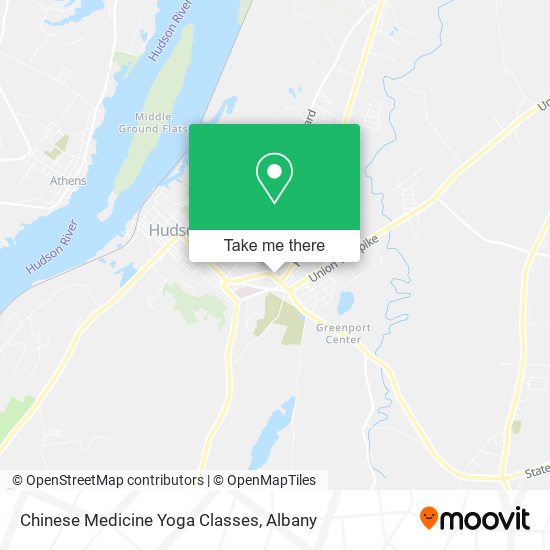Chinese Medicine Yoga Classes map