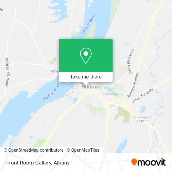 Front Room Gallery map