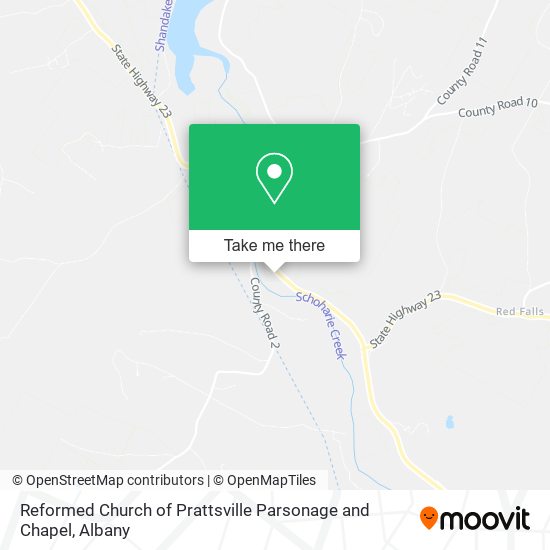 Mapa de Reformed Church of Prattsville Parsonage and Chapel