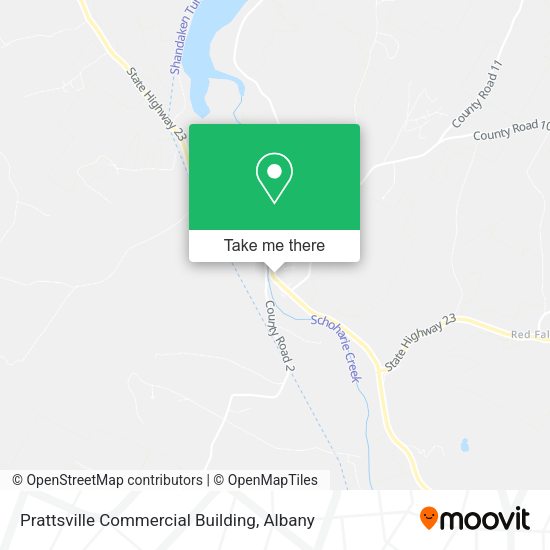 Prattsville Commercial Building map