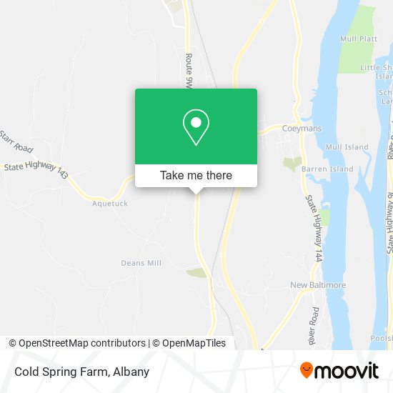 Mapa de Cold Spring Farm