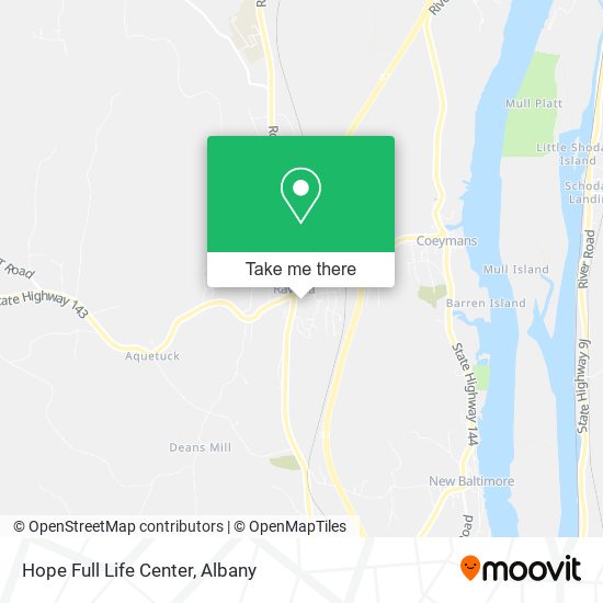 Mapa de Hope Full Life Center