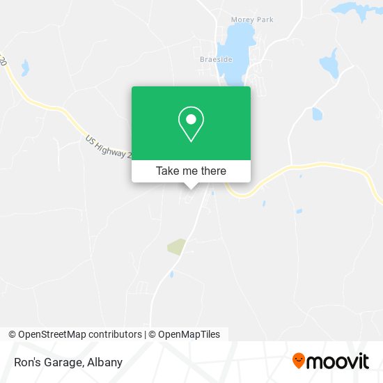 Mapa de Ron's Garage