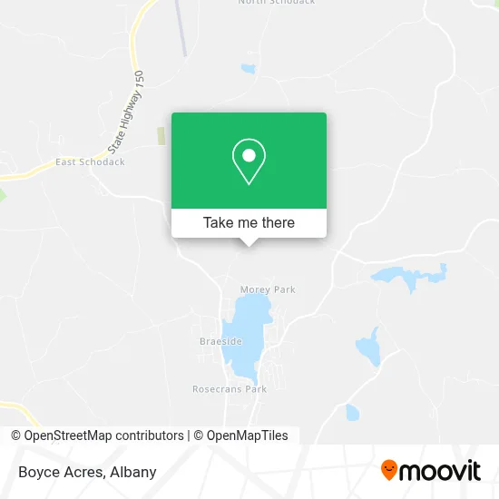 Boyce Acres map