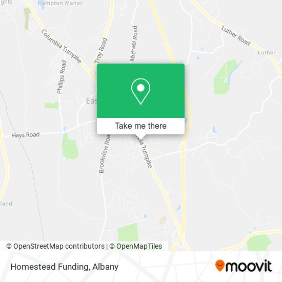 Mapa de Homestead Funding